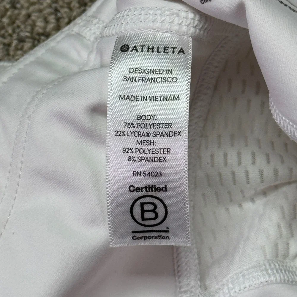 Athleta Mesh Racer‎ Running Shorts 9